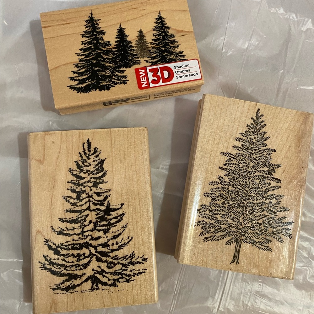 Tree Rubber stamps